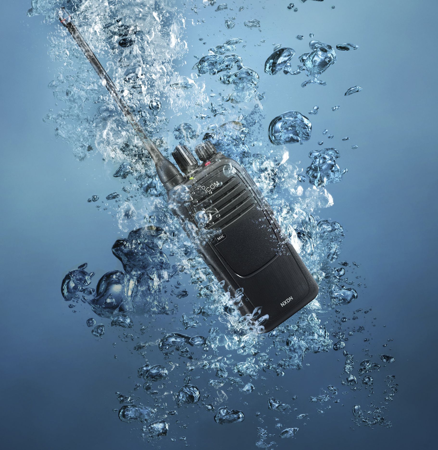 Talkie walkie numérique PTI Icom IC-F1000D - compact, léger, étanche IP67 et performant_3