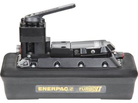 PAMG1405N - Pompe hydraulique pneumatique Turbo II - 4/3 Distributeur manuel - 3770 cm3 d'huile utile - Pour vérins double effet_3