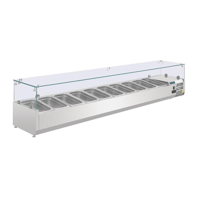 Saladette réfrigérée Série G 10x GN1/4 | Polar - G611_3