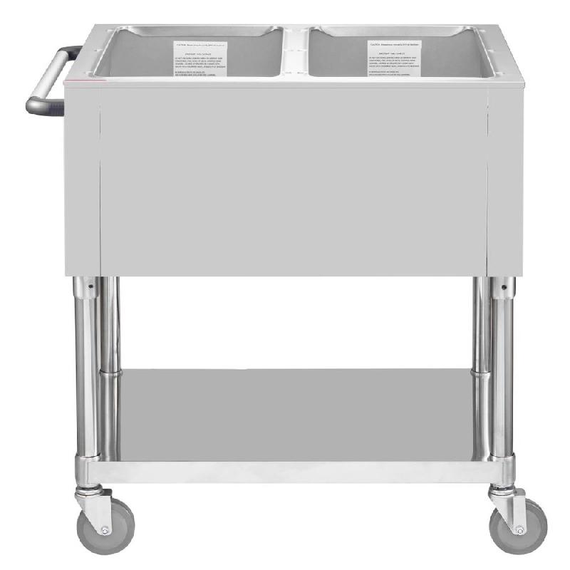 Bain-marie mobile 2x GN 1/1 - Buffalo - JB983_3