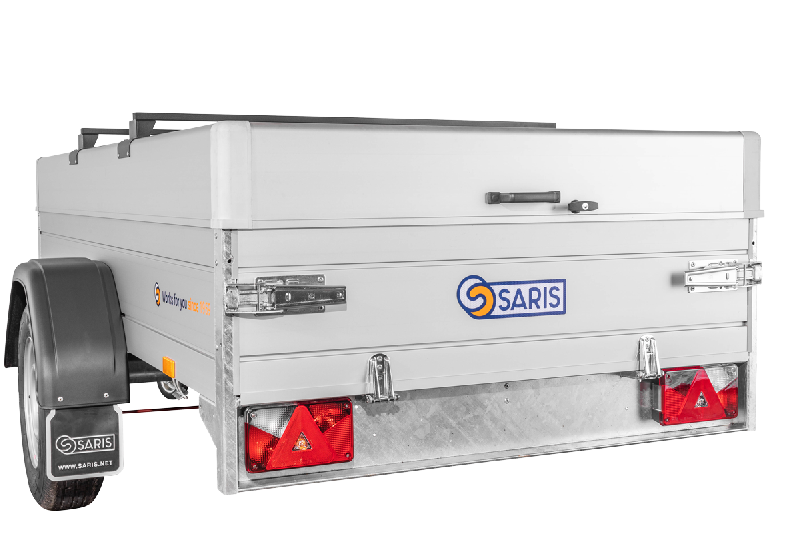 Remorque SARIS aluminium avec capot sécurisé - MC 255 133 1350 1 C - PTAC 1350 Kg - 1 essieu freiné - Référence -T-UT20293_3
