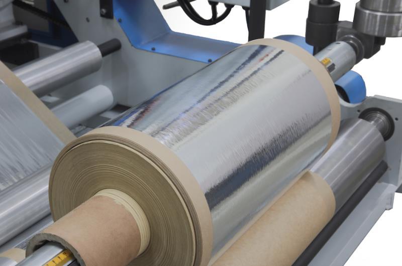 SM009 Laminateur - Collage cellophane 110 cm, colle froide, capacité 120 MT/min_3