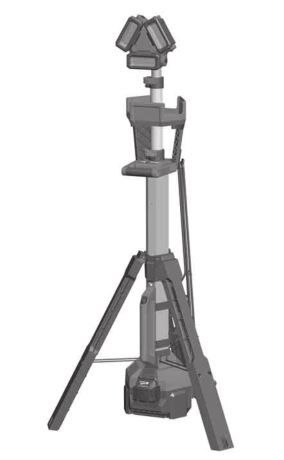 M18™ éclairage de chantier - milwaukee - projecteur trépied led à 3 000 lumens_3