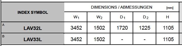 Comptoir d'accueil Valde forme vague avec accès PMR - MDD - Vert brillant, Droite_3