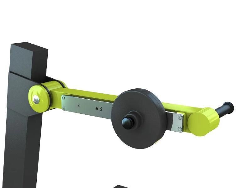 Shoulder Press Assis avec poids sécurisés - Gamme Lest_4
