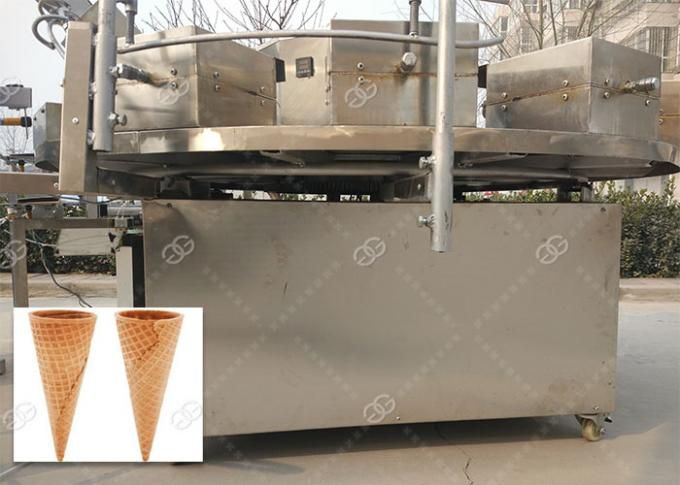 Machines électriques de cône de gaufre de crème glacée - Henan Gelgoog - capacité 800-1000 pcs/h - trois phases - certification CE_3