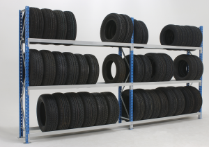 Rayonnage semi-lourd - stockage manuel avec plateaux bois ou métalliques_3