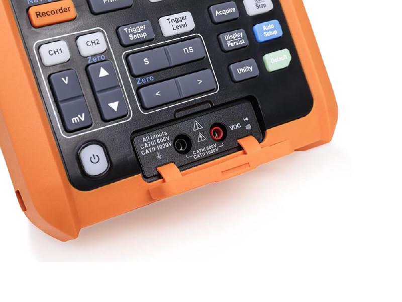 SHS1202X - Oscilloscope numérique portable 2 voies 200 MHz - Entrées isolées 1000 V CAT II / 600 V CAT III - IP51 - SIGLENT_3