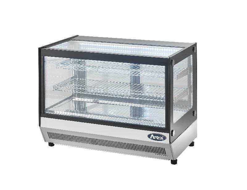 Vitrine réfrigérée vitre droite 120L ATOSA_3
