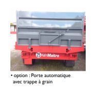 Équipement agricole : remorque BMSF avec porte arrière basculante