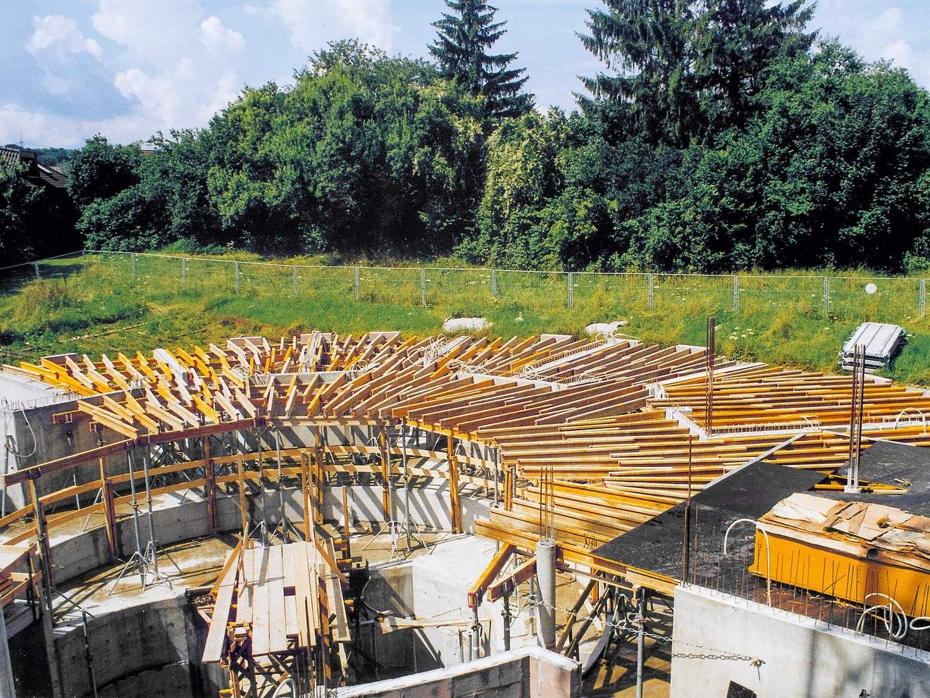 Coffrage de dalles Mevaflex offrant une grande efficience