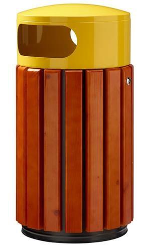 Corbeille Bois Zeno - 40L ou 60L - Plusieurs coloris - Vidage aisé - Fabrication Française_3