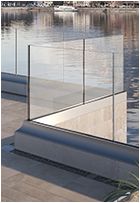 Garde-corps en verre - Logli Massimo S.p.A. - système DEFENDER_3