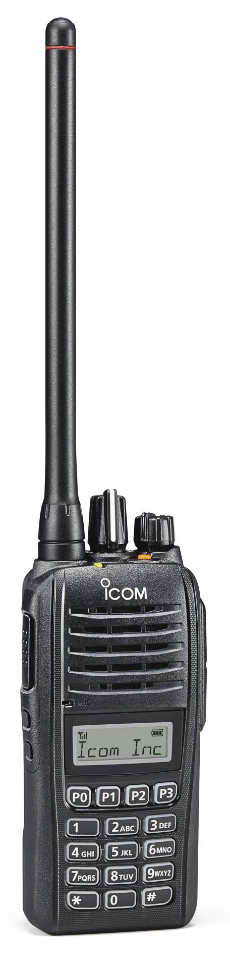 Portatif radio ICOM IC-F1100D avec fonction AquaQuake et localisation GPS