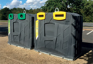 Colonne aérienne compatible avec système Kinshofer