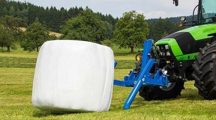 Fourche à balles rondes BTGHA avec redresseur hydraulique - Goweil - 1 100 mm_3