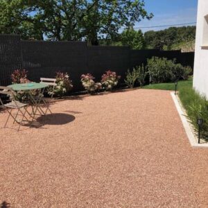Gravier décoratif - Marbre rose 8/14 pour aménagement extérieur et allées_3