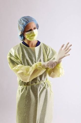 Masque chirurgical Type II - Medline - avec élastiques auriculaires et bande ajustable_3