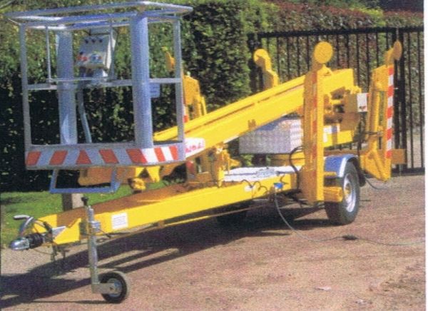 Nacelle tractable telescopique 120 nwt - thomas - hauteur de travail 12 m - capacité de levage 200 kg_4