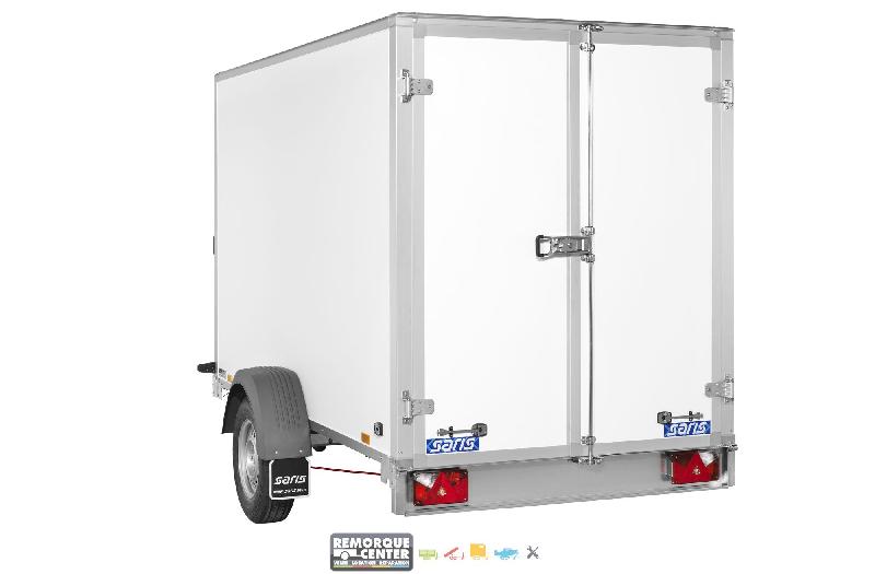 Remorque fourgon en bois SARIS - FW150 - 1 essieu roues extérieures - PTAC : 1500 Kg - 306x154xH180 cm - Reference SARIS_FOURGON_FW2000_3