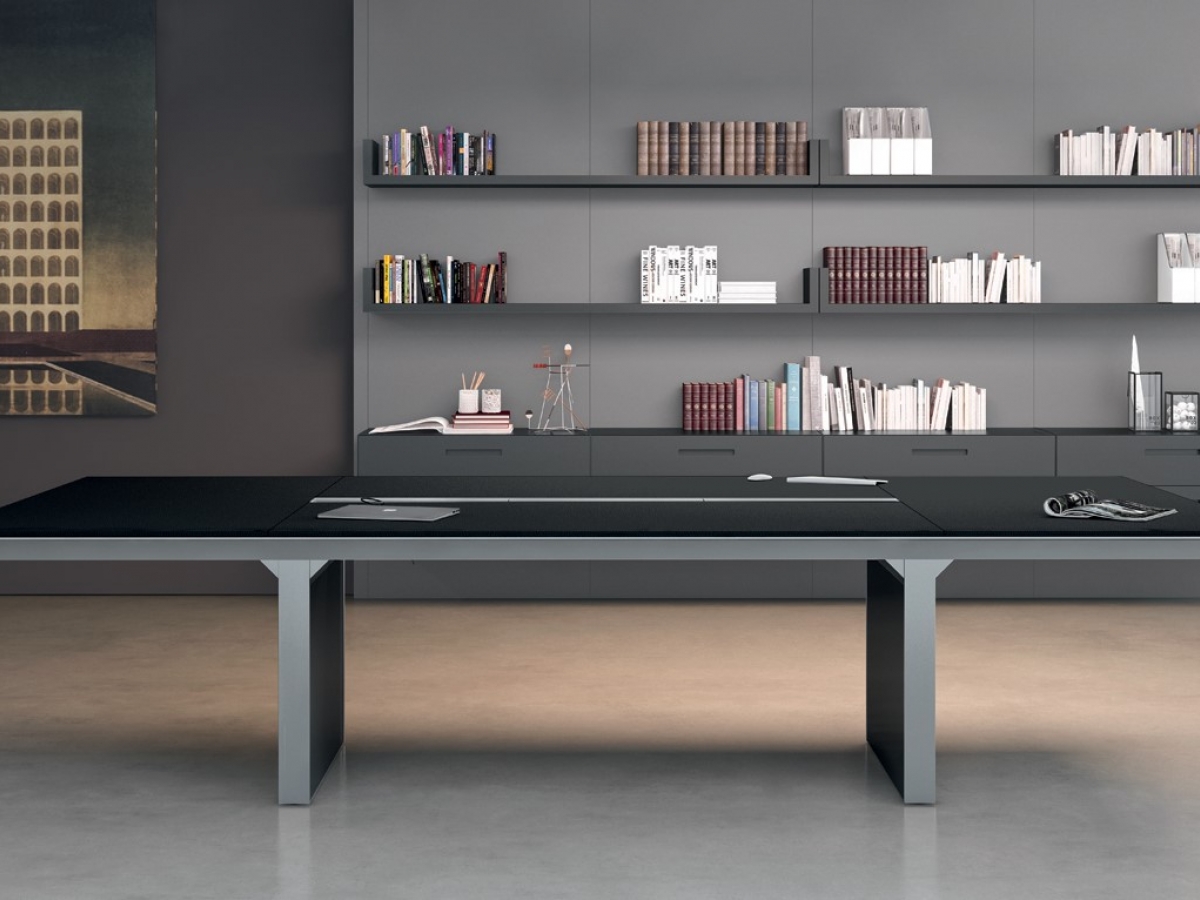 Table de réunion contemporaine et lumineuse - HAN - Élégante, personnalisable et durable_3