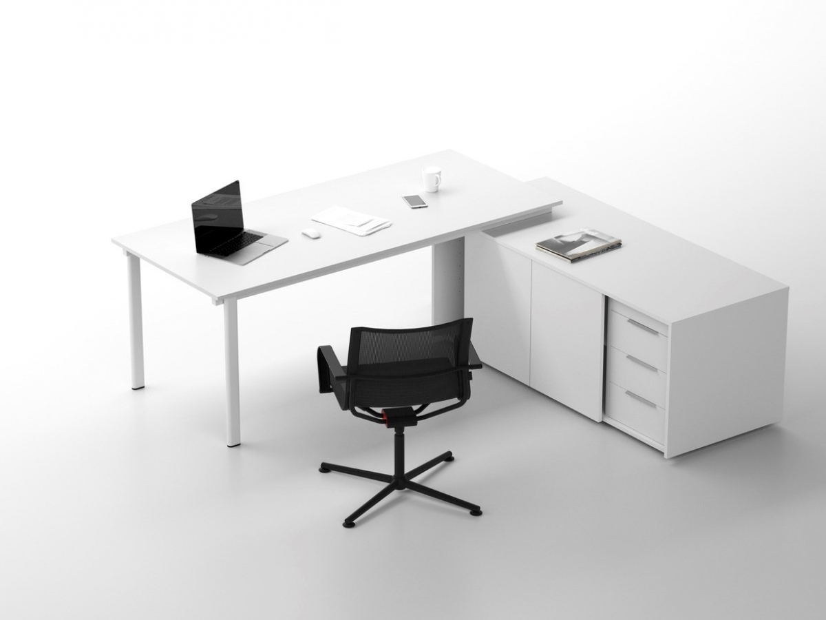 Bureau d'angle opératif - TONO - Moderne et élégant pour espaces manager et directionnels_3