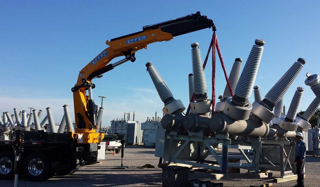 Grue auxiliaire Effer Big 505 - pression 360 bar - levage jusqu'à 300 txm_3