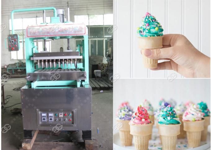 Gg60a machine de cône de gaufrette de crème glacée - henan gelgoog - capacité 1800-2000pcs/h_3