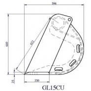 Godet de curage GL 15CU - Lamy Les Constructeurs - 1800 mm à 2000 mm - pour pelles 15 à 17T_3