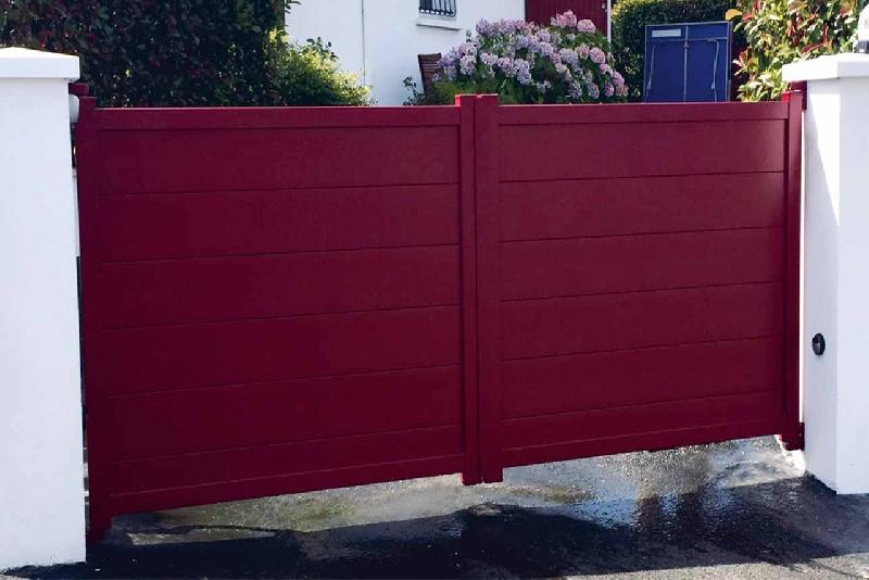 Portail battant standard plein - 3000 / 1480_3