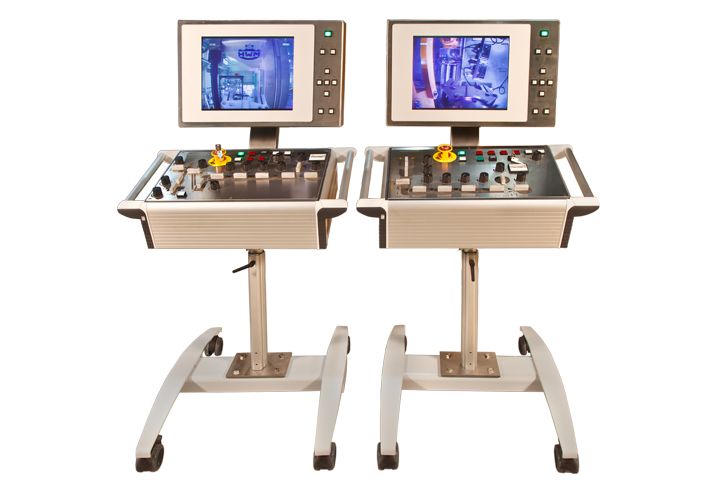 Telbot® - pupitre de commande connecté par câble - Walischmiller Engineering GmbH - écran, joysticks ou interrupteurs à manette_3