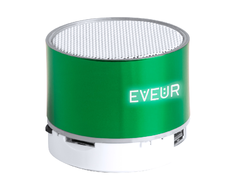 Enceinte Bluetooth - boîtier plastique - pile rechargeable - Led gravure lumineuse - mains libres, radio, lecteur micro SD_3