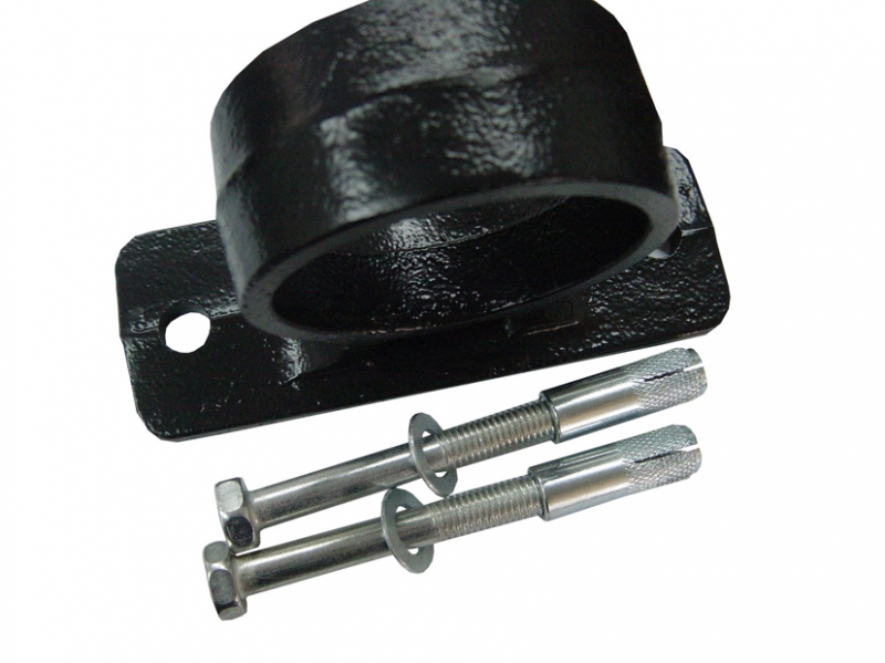 Butée de parking en acier - tube diamètre 75 mm - formats 830x170, 1230x170, 2030x170_3