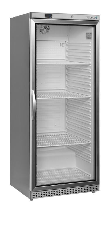 Réfrigérateur vitré GN2/1 - gamme UR-SG en inox avec porte vitrée réversible et froid brassé_3