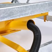 Trémie pour usage régulier avec vanne guillotine intégrée