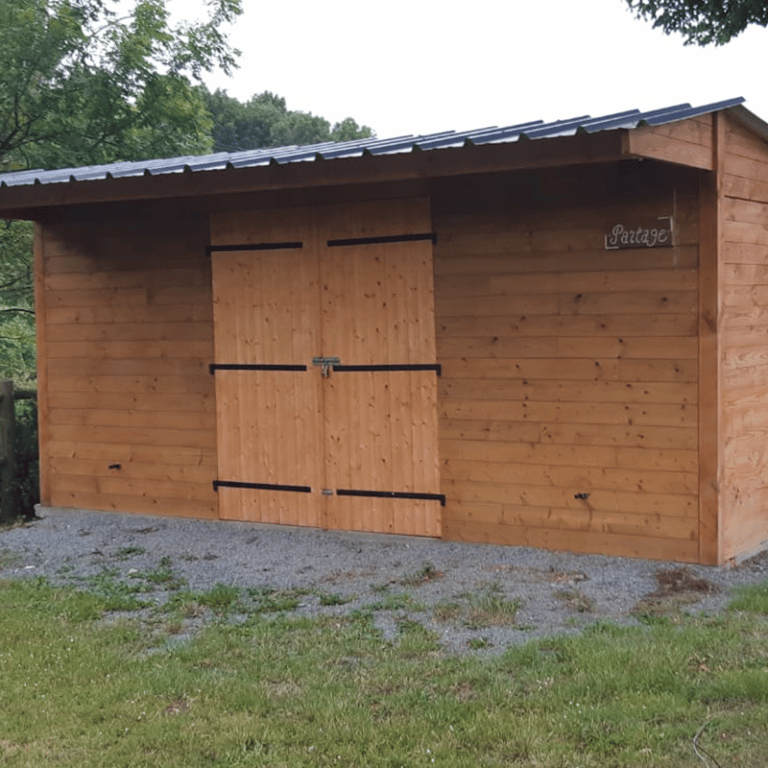 Local de jardin - DIV004 - Porte double battants - Fabrication 100% française - Isolation thermique - Personnalisable_3