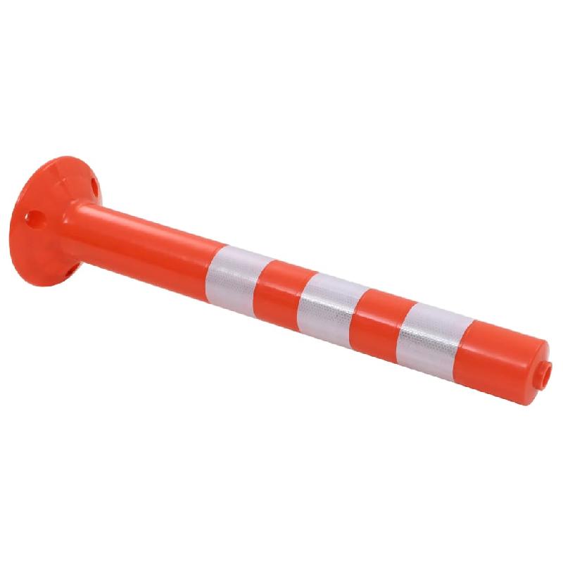 Vidaxl borne de contrôle de la circulation 2 pcs plastique 75 cm 142828_3