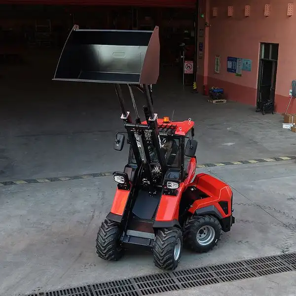 Chargeuse Telescopique Everun ER1230T - 4 Roues Motrices - Moteur Kubota_3