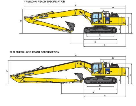 Excavator range slf/lr pelles sur chenilles super long front_3