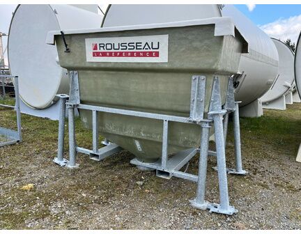 Trémie mobile de stockage de granulés  -  capacité 1.1m3 ou 2.3m3 -  Ø ouverture 700mm - Trémie'Box_3