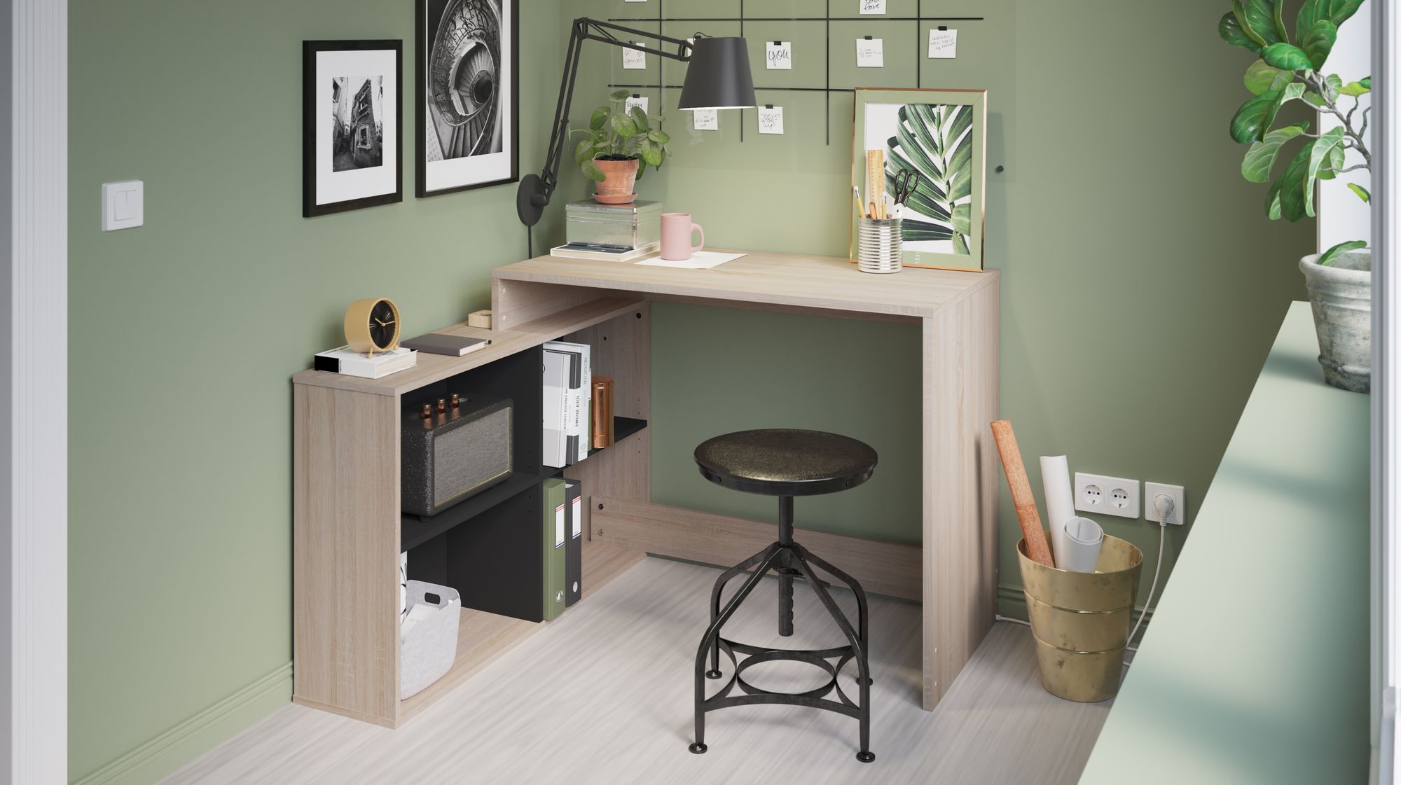 137300 - corner - bureau d'angle - demeyere - angle réversible droite/gauche_3