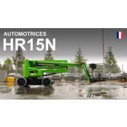 Hr15n nacelle élévatrice automotrice articulée - niftylift - hauteur de travail 15.5m_3