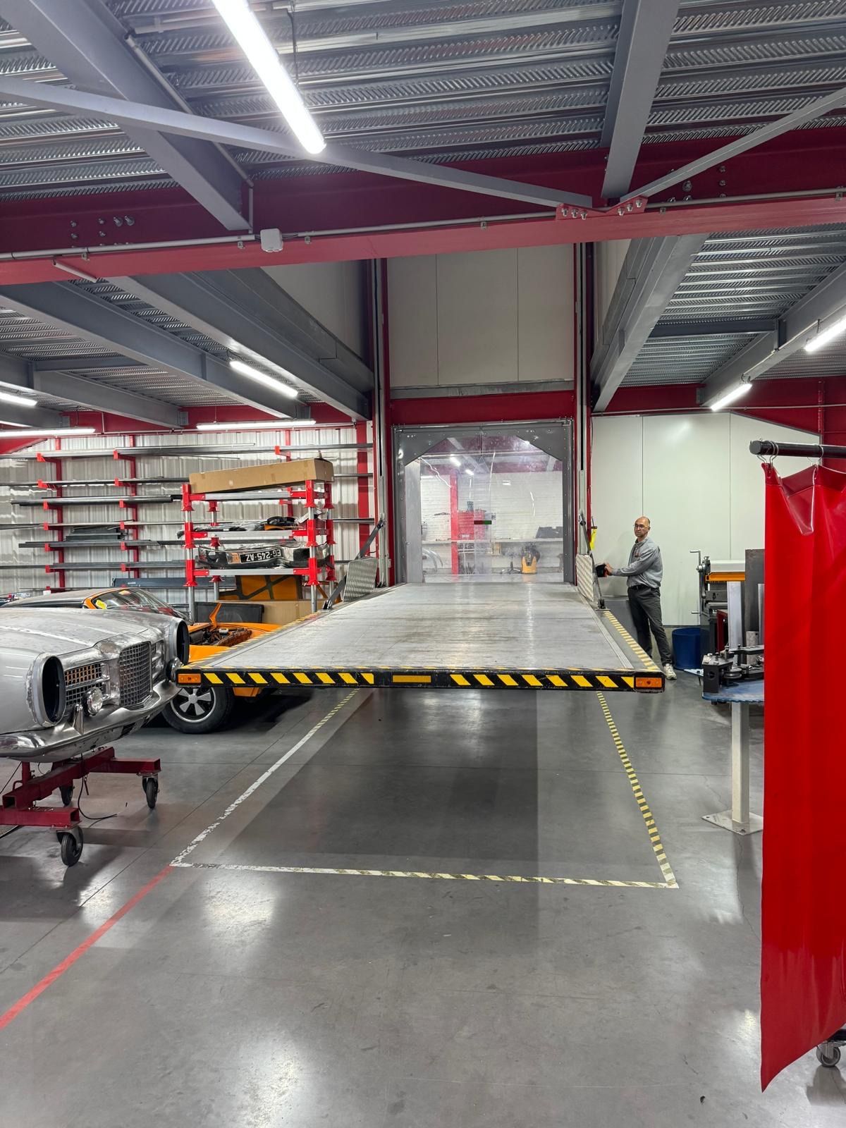 Monte-voiture hydraulique - haute-capacité pour voiture - DHOLLANDIA DH-VO_3