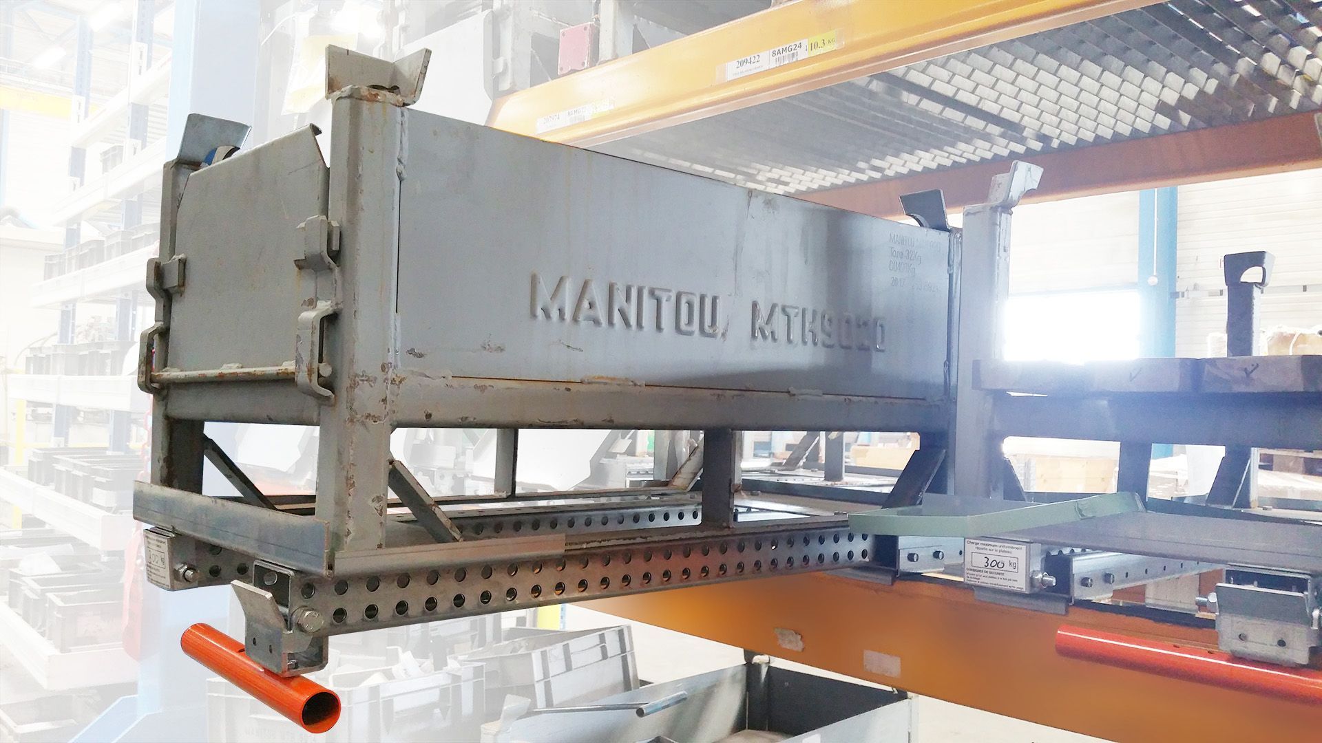 Tiroir télescopique pour charges jusqu'à 900 kg