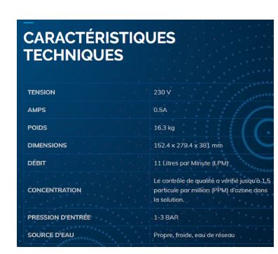 Générateur d'ozone Aquaflow Max - Sanzonate™ - Ozone aqueux sur site sans additifs_3