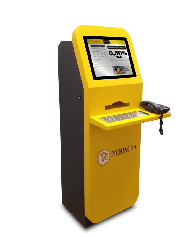 Kiosque interactif Série F - Artemedia - Design compact et configurable avec composants intégrés_3