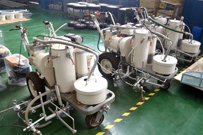 Ac-hal-vi - machine de marquage routier ACE - poids 150kg - équipé châssis alliage_3