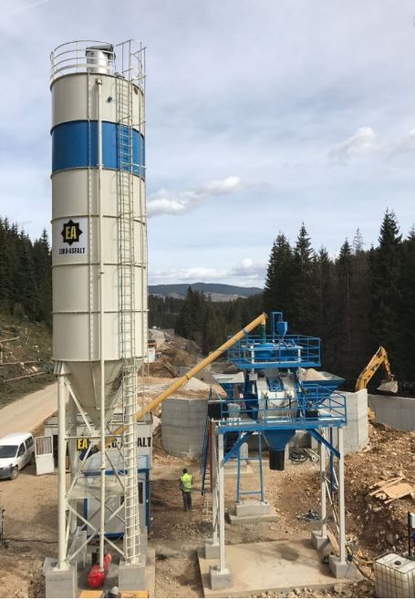 Promax C60+ - Centrale à béton 45 m³/h avec mélangeur Panmikser et silo jusqu'à 200 tonnes_3