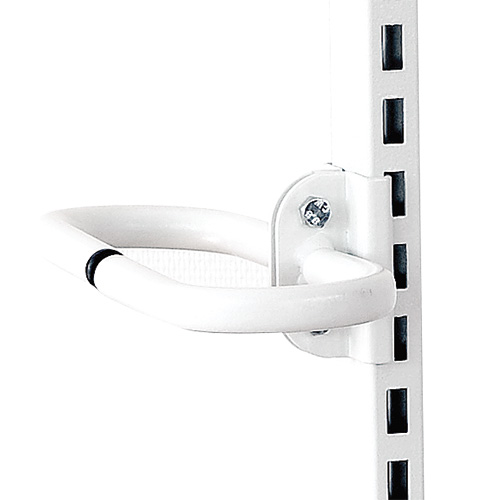 Desserte montants centrés - hauteur 1650 mm - avec roulettes pivotantes et tablette basse_3