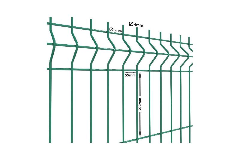 Grillage rigide standard sur platine occultation PVC - 1030_3